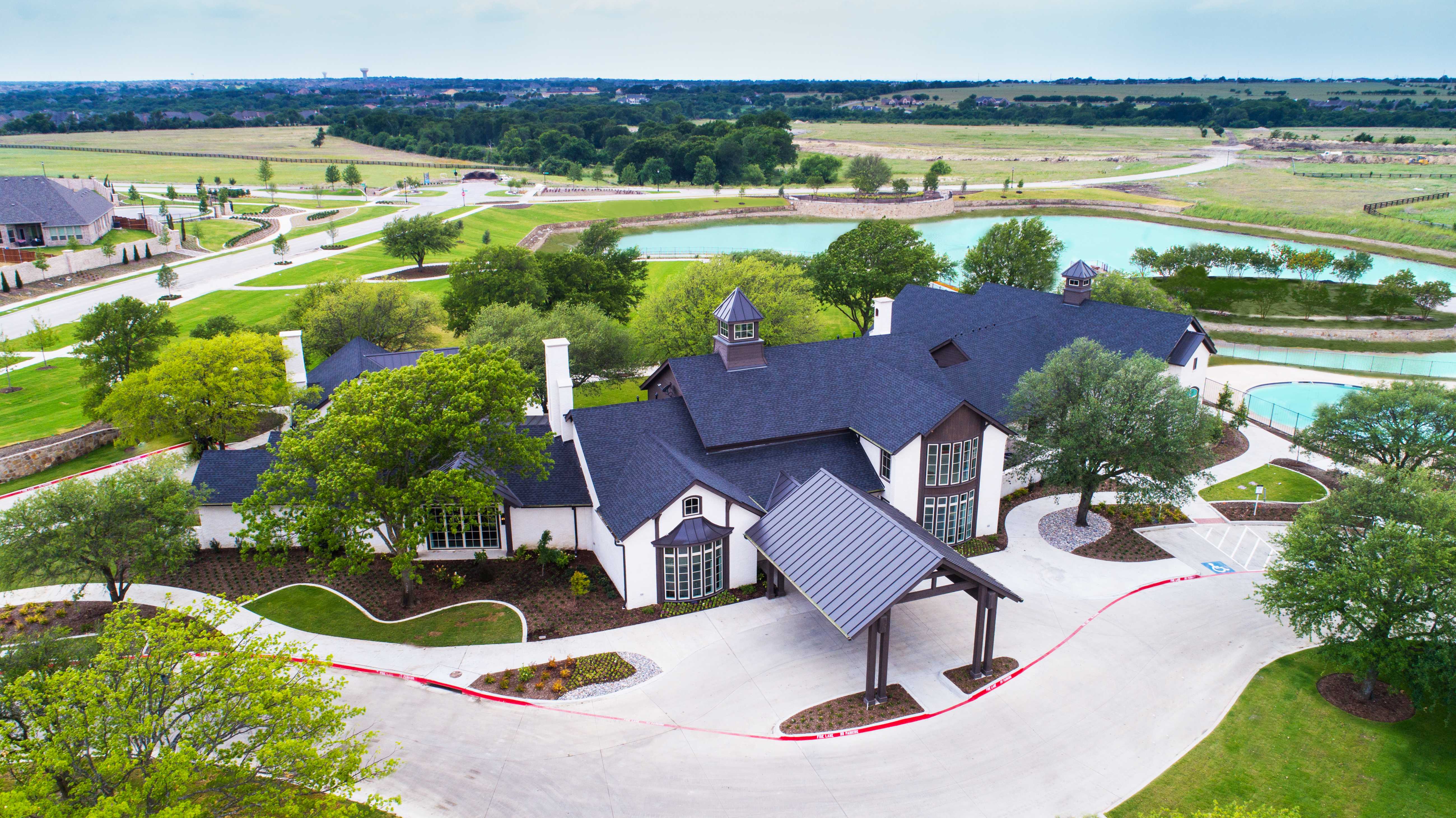 Model Home in Dallas / Fort Worth Texas, Mustang Lakes 74s community